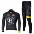 Black R Winter Thermal Fleeced Cycling Wear 141WS : Winter Thermal Cycling Jersey +Winter Cycling Pants